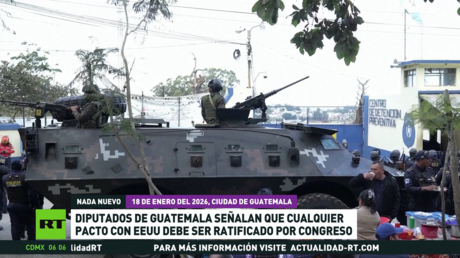 Diputados de Guatemala advierten que cualquier pacto con EE.UU. debe ser ratificado por el Congreso