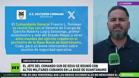 El jefe del Comando Sur de EE.UU. se reúne con altos militares cubanos en la base de Guantánamo