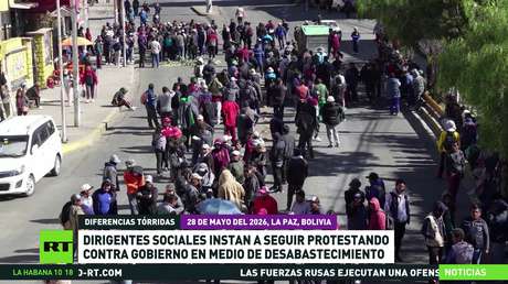 Líderes sociales instan a no frenar las protestas en Bolivia en medio de la escasez