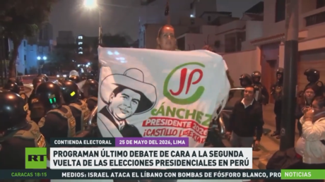 Programan el último debate de cara a la segunda vuelta de las elecciones presidenciales en Perú