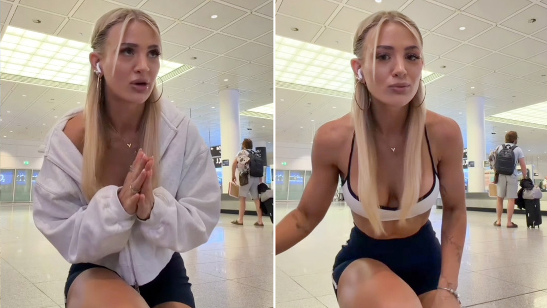 Está desnuda": 'Influencer' alemana denuncia que gigante aéreo la obligó a ponerse más ropa para embarcar