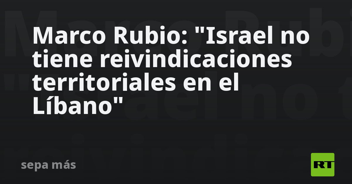 Rubio: 