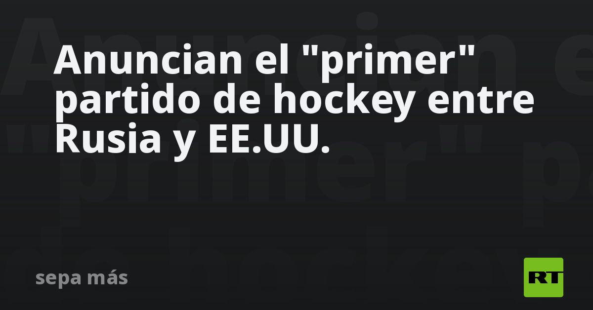 Anuncian el 