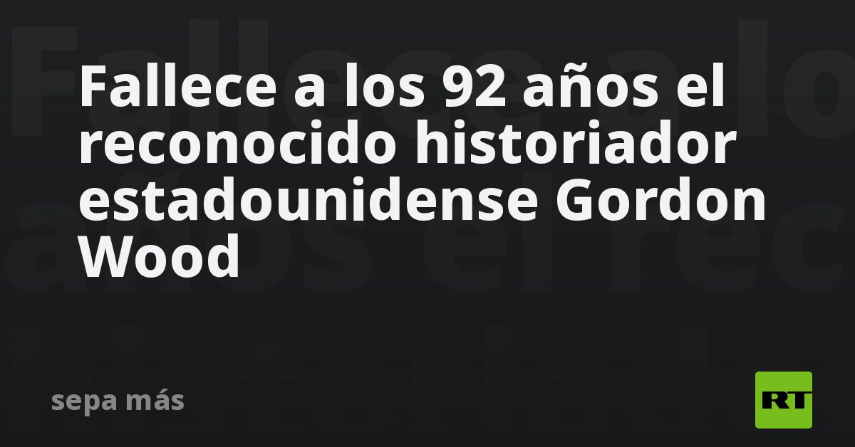 Fallece a los 92 años el reconocido historiador es