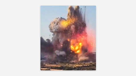 VIDEO: Poderosa explosión en una fábrica de fuegos artificiales sacude Malta
