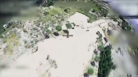 VIDEO: Dron de Hezbolá aterriza sobre las cabezas de soldados israelíes