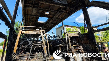 "Crueldad sin precedentes": Zajárova comenta a RT ataque mortífero de Kiev contra un bus de pasajeros
