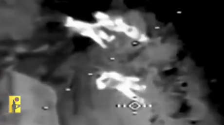 Dron de Hezbolá utiliza su visión nocturna para 'zambullirse' entre soldados israelíes (VIDEO)