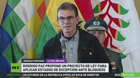 Rodrigo Paz propone proyecto de ley para aplicar estados de excepción ante bloqueos en Bolivia