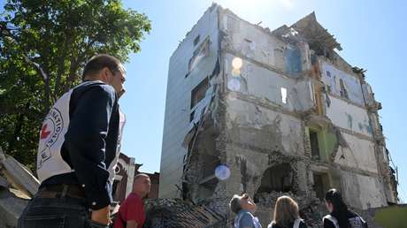 La insólita explicación de la BBC de por qué no fue a cubrir el cruel ataque de Kiev contra una residencia estudiantil