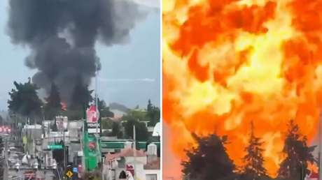 VIDEOS: Potente explosión de combustible en México