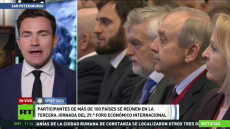 Participantes de más de 100 países se reúnen en la tercera jornada del Foro Económico de San Petersburgo