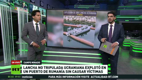 Lancha no tripulada ucraniana explota en un puerto de Rumanía sin causar víctimas