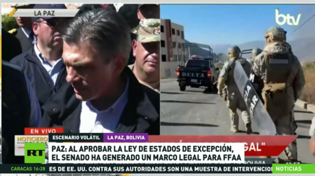 Paz: El Senado ha generado un marco legal para FF.AA. al aprobar la ley de estados de excepción