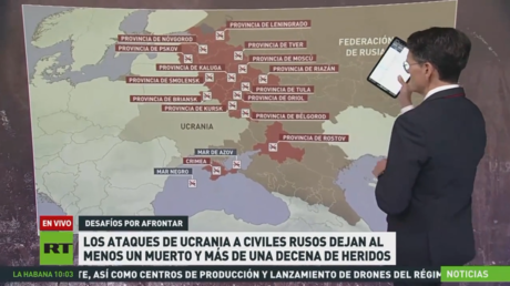 Los ataques de Ucrania a civiles rusos dejan al menos un muerto y más de una decena de heridos