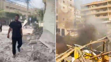 VIDEOS: Destrucción masiva en ciudad al sur del Líbano tras 