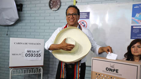 Roberto Sánchez se pronuncia mientras avanza el conteo de votos en Perú