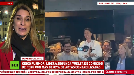 Primeros resultados del balotaje en Perú entre Fujimori y Sánchez