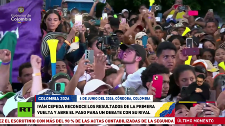 Iván Cepeda reconoce los resultados de la primera vuelta y abre el paso para un debate con su rival