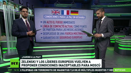 Zelenski y los líderes europeos vuelven a proponer condiciones inaceptables para Moscú
