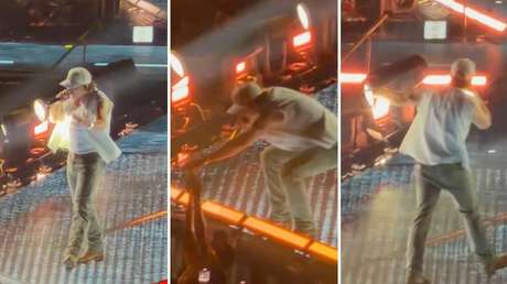VIDEO: Famoso cantante estadounidense arrebata el 