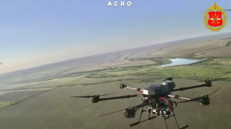 VIDEO: Drones rusos golpean objetivos militares de