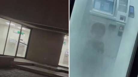 VIDEO: Captan aterrador 'niño fantasma' en un cajero de México