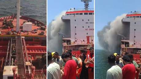 Marineros indios rescatados de un petrolero atacado por EE.UU. cerca de Omán