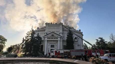 Ucrania ataca un museo en Sebastopol y "prácticame