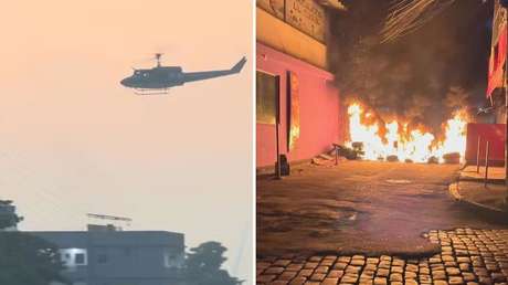 Amanecer de fuego y balaceras durante megaoperació