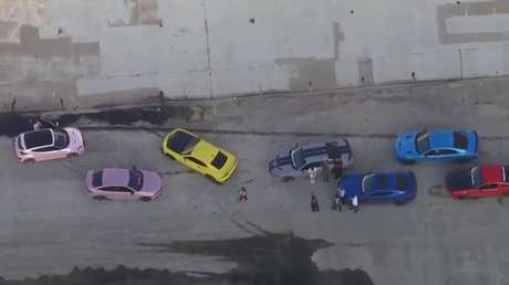 VIDEO: Policía incauta 72 coches de lujo en una se