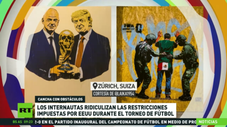 Los internautas ridiculizan las restricciones impuestas por EE.UU. durante el torneo de fútbol