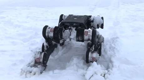 VIDEO: China prueba con éxito un superrobot capaz de resistir las condiciones más extremas del Ártico