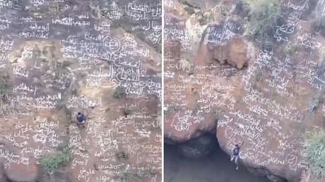 'Hombre Araña' muere al caer a un cráter volcánico mientras escalaba (VIDEO)