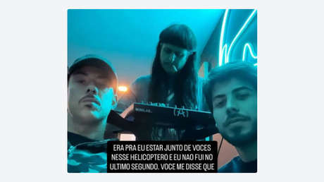 "A último momento decidí no ir": artista se pronuncia tras salvarse del accidente aéreo en Brasil