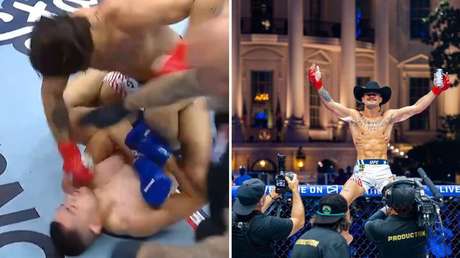 VIDEO: Combate inaugural de UFC en la Casa Blanca termina con brutal nocaut