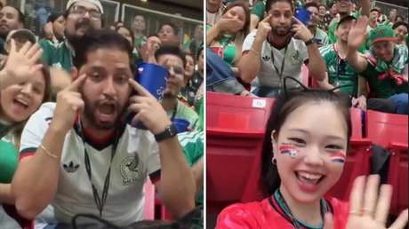 VIDEO: Mexicano dirige un gesto racista a influencer en el Mundial 2026
