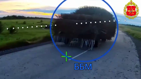 VIDEO: Así  frustran los drones rusos un contraataque ucraniano y destruyen blindados occidentales