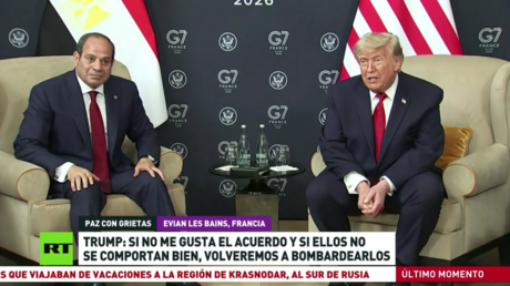 Trump: Si no me gusta el acuerdo y si ellos no se comportan bien, volveremos a bombardearlos