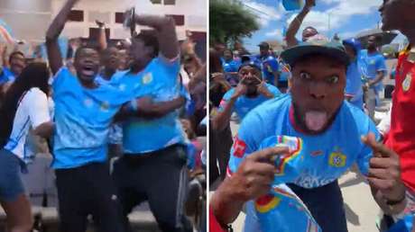 VIDEOS: Así festejaron los congoleños el dramático empate ante la selección de Portugal
