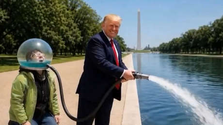 Trump publica un video con una imagen que desconcierta