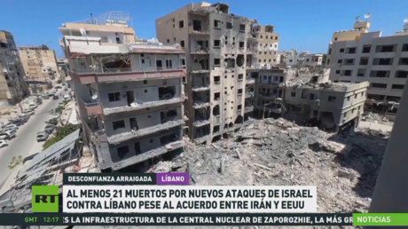 Al menos 21 muertos por nuevos ataques de Israel contra el Líbano pese al acuerdo entre Irán y EE.UU.