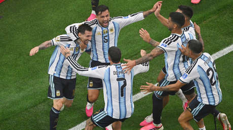 Argentina vence a Austria y clasifica a la siguiente ronda del Mundial