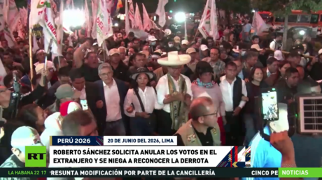Roberto Sánchez solicita anular los votos en el extranjero y se niega a reconocer la derrota