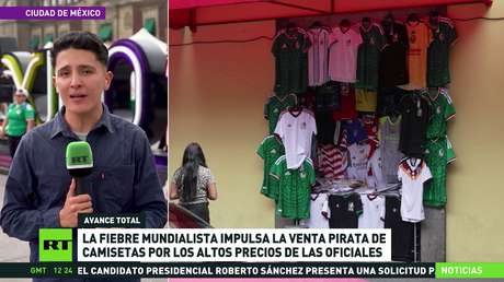 La fiebre mundialista impulsa la venta pirata de camisetas por el alto precio de las oficiales