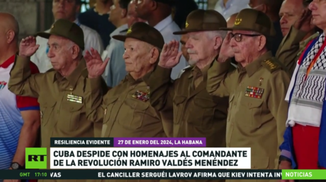 Cuba despide con homenajes al comandante de la Revolución Ramiro Valdés Menéndez