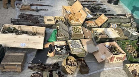 VIDEO: El FSB ruso acaba con decenas de talleres clandestinos de traficantes de armas