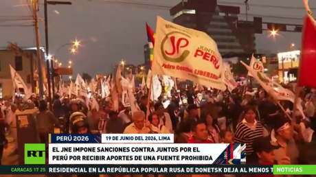 El JNE impone sanciones contra Juntos por el Perú por recibir aportes de una fuente prohibida