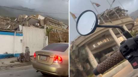 VIDEOS: Impactantes imágenes de los estragos del sismo en La Guaira