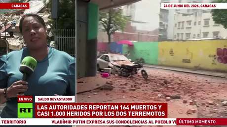 Cientos de afectados y decenas de edificios derrumbados tras dos potentes terremotos en Venezuela